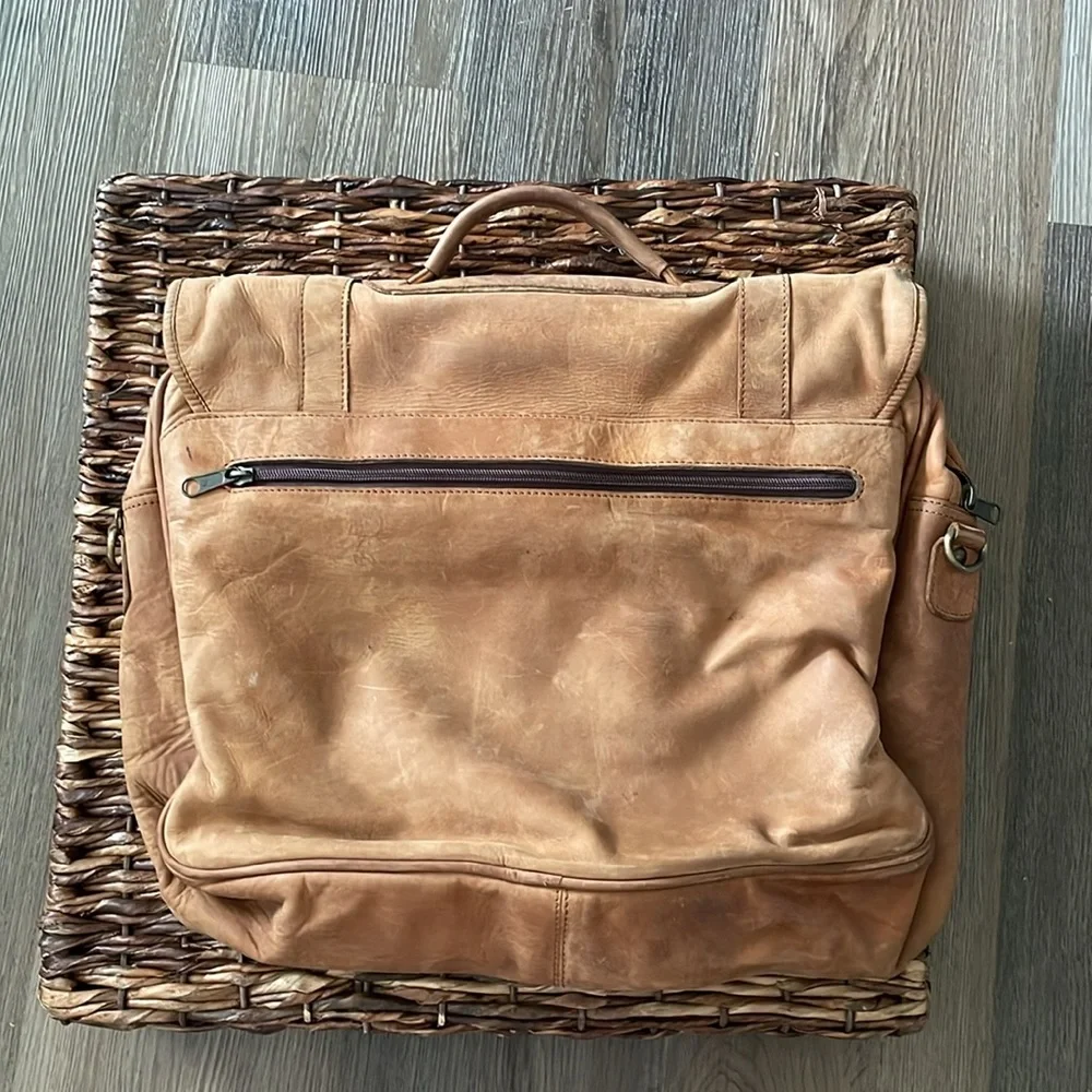Genuine leather briefcase